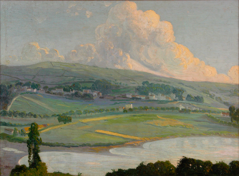 Paisaje de la Ria del Burgo