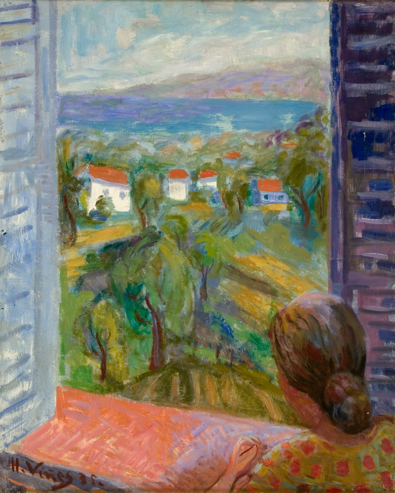 Femme á la fénêtre