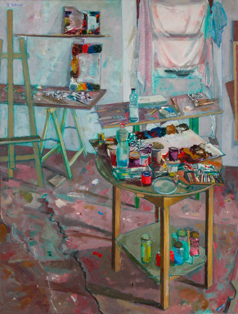 Estudio de pintor